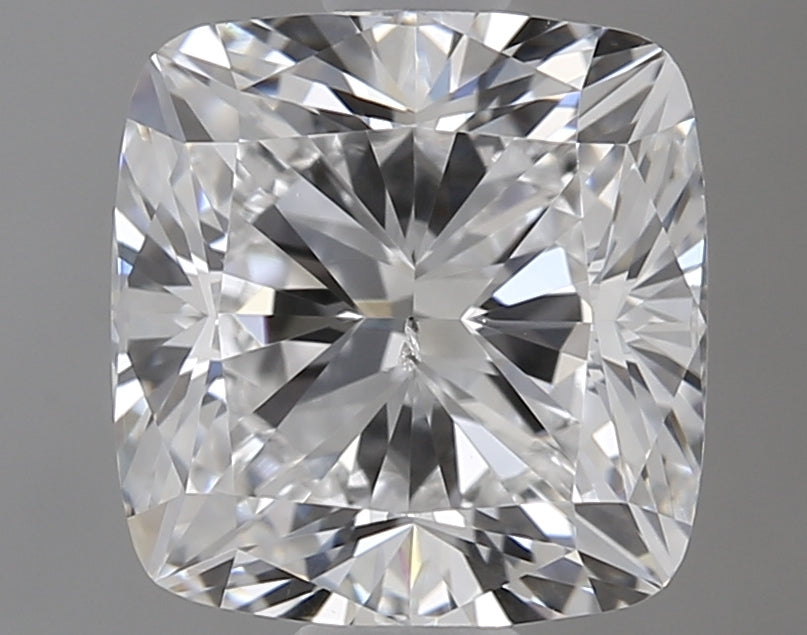 1.51 Carat Cushion Natural Diamond with  Cut Diamond in 14KT  view 1
