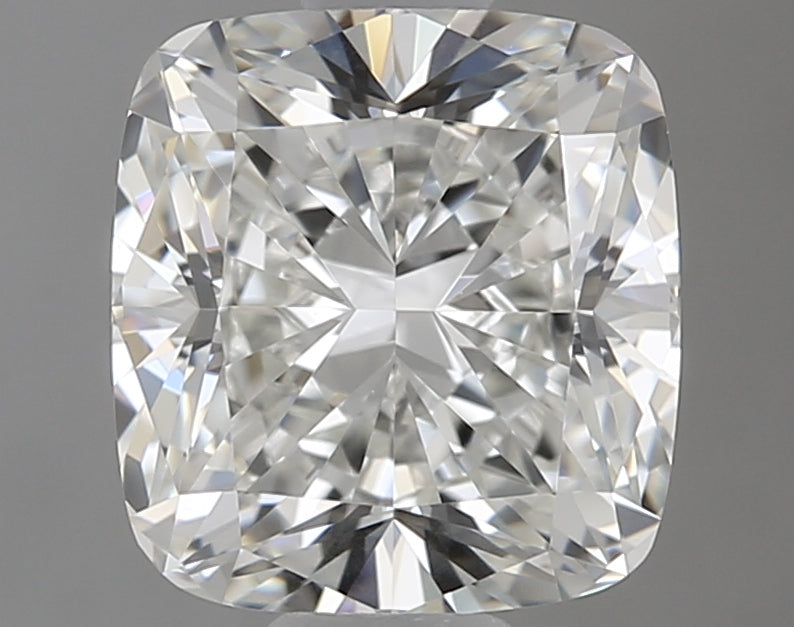 1.2 Carat Cushion Natural Diamond with  Cut Diamond in 14KT  view 1
