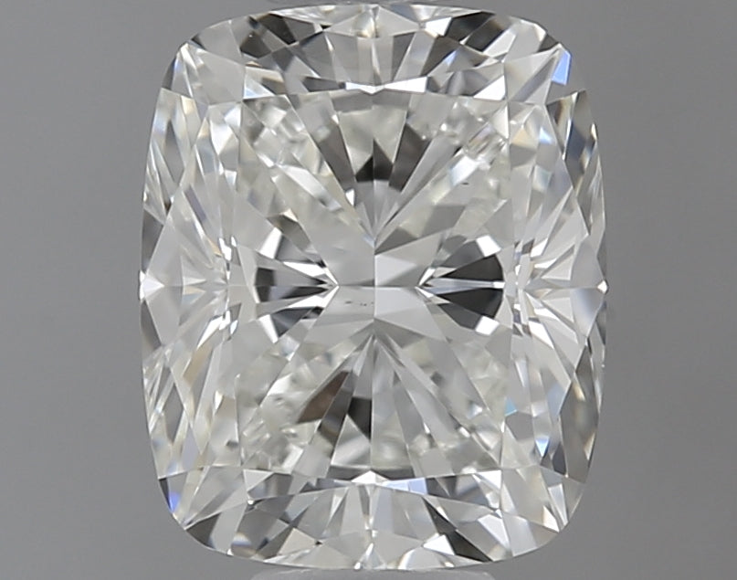 0.81 Carat Cushion Natural Diamond with  Cut Diamond in 14KT  view 1
