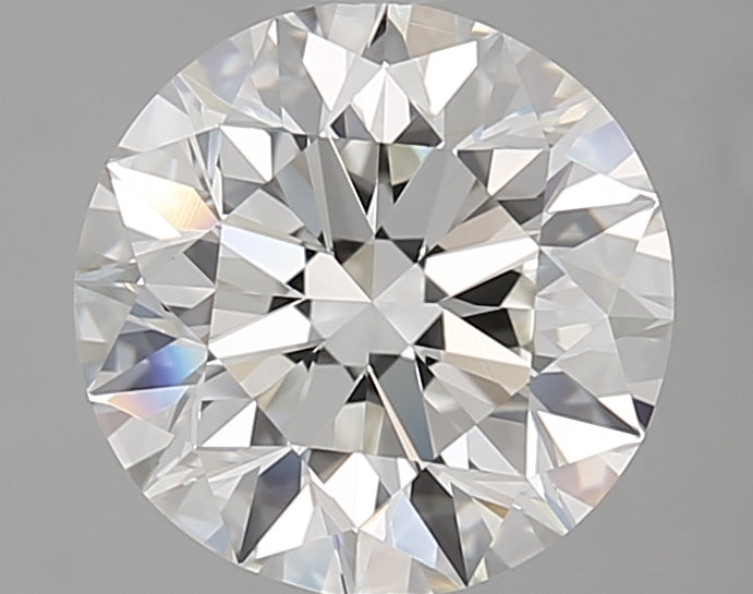 3.0 Carat Round Natural Diamond with  Cut Diamond in 14KT  view 1
