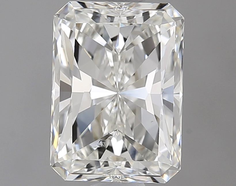 1.0 Carat Radiant Natural Diamond with  Cut Diamond in 14KT  view 1
