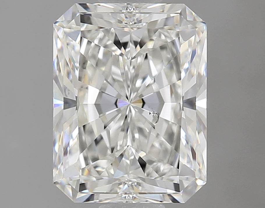 2.02 Carat Radiant Natural Diamond with  Cut Diamond in 14KT  view 1
