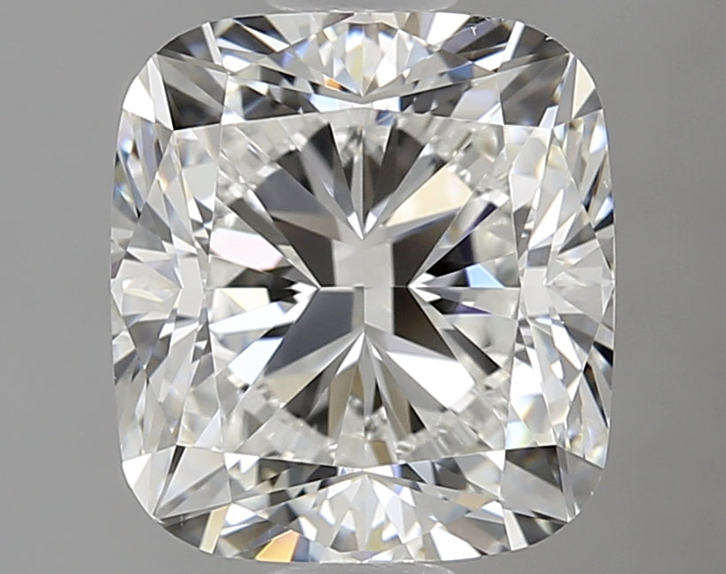 2.26 Carat Cushion Natural Diamond with  Cut Diamond in 14KT  view 1
