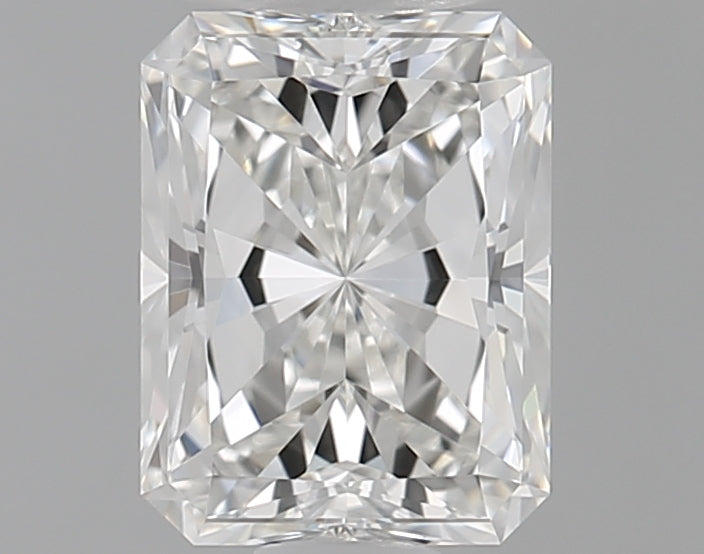 0.8 Carat Radiant Natural Diamond with  Cut Diamond in 14KT  view 1
