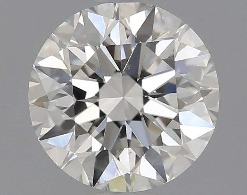 1.01 Carat Round Natural Diamond with  Cut Diamond in 14KT  view 1
