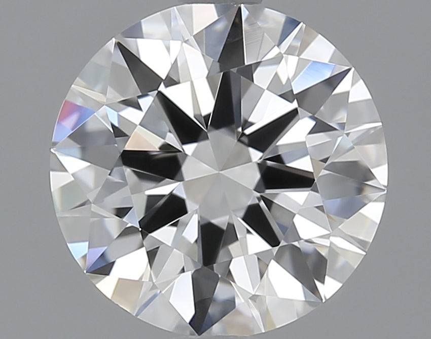 1.62 Carat Round Natural Diamond with  Cut Diamond in 14KT  view 1
