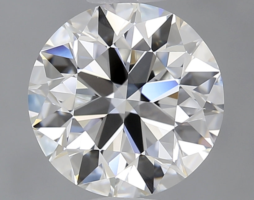 1.55 Carat Round Natural Diamond with  Cut Diamond in 14KT  view 1
