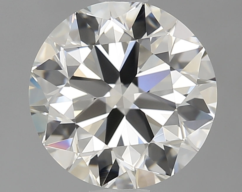 1.5 Carat Round Natural Diamond with  Cut Diamond in 14KT  view 1
