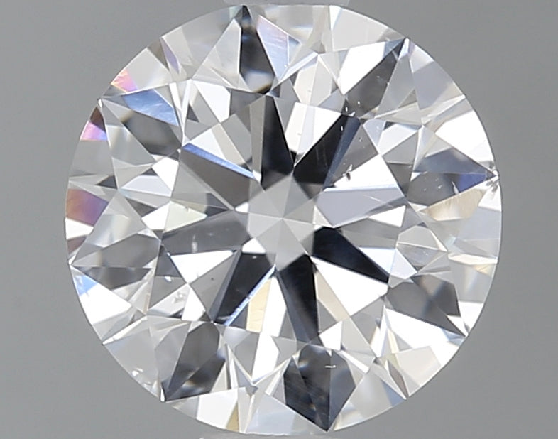 1.1 Carat Round Natural Diamond with  Cut Diamond in 14KT  view 1
