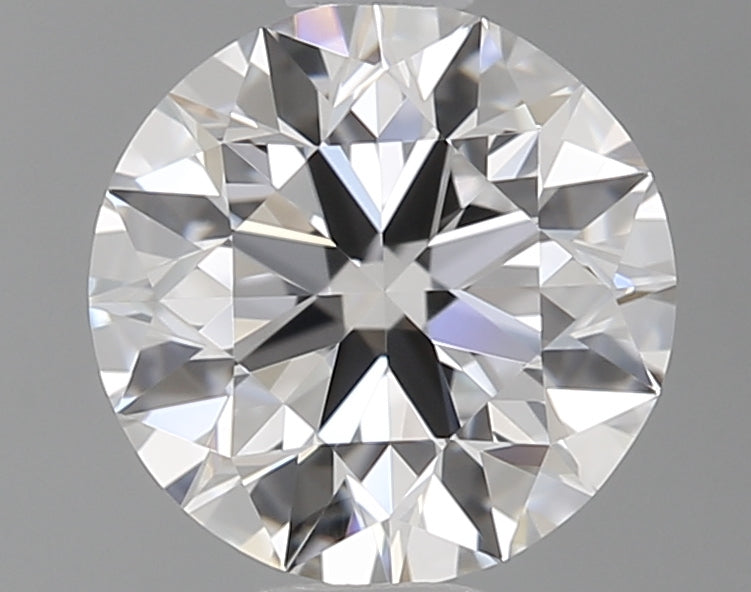 0.8 Carat Round Natural Diamond with  Cut Diamond in 14KT  view 1
