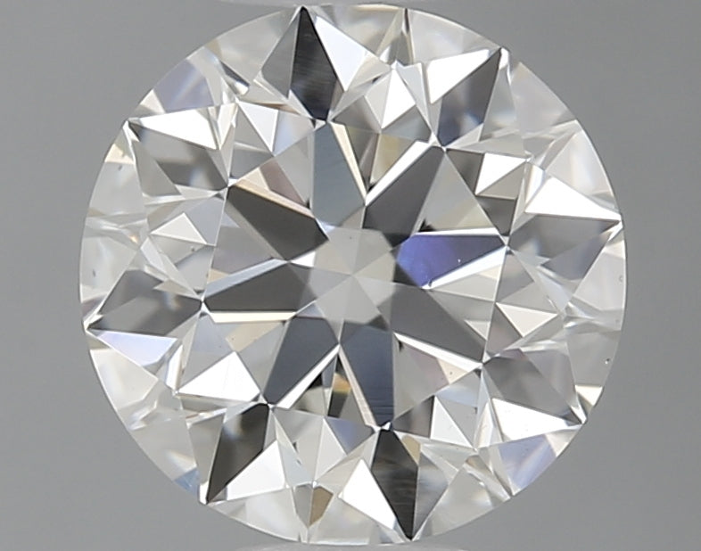 1.0 Carat Round Natural Diamond with  Cut Diamond in 14KT  view 1
