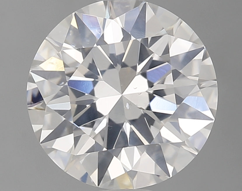 1.33 Carat Round Natural Diamond with  Cut Diamond in 14KT  view 1
