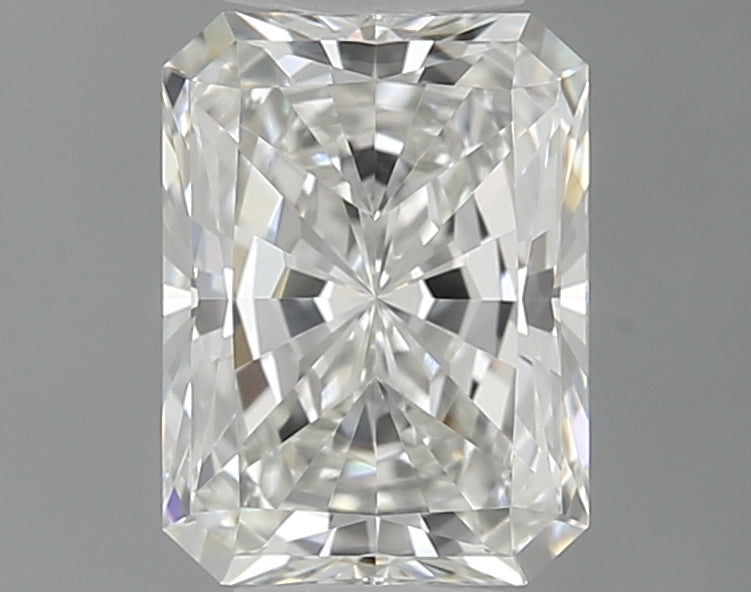 0.6 Carat Radiant Natural Diamond with  Cut Diamond in 14KT  view 1
