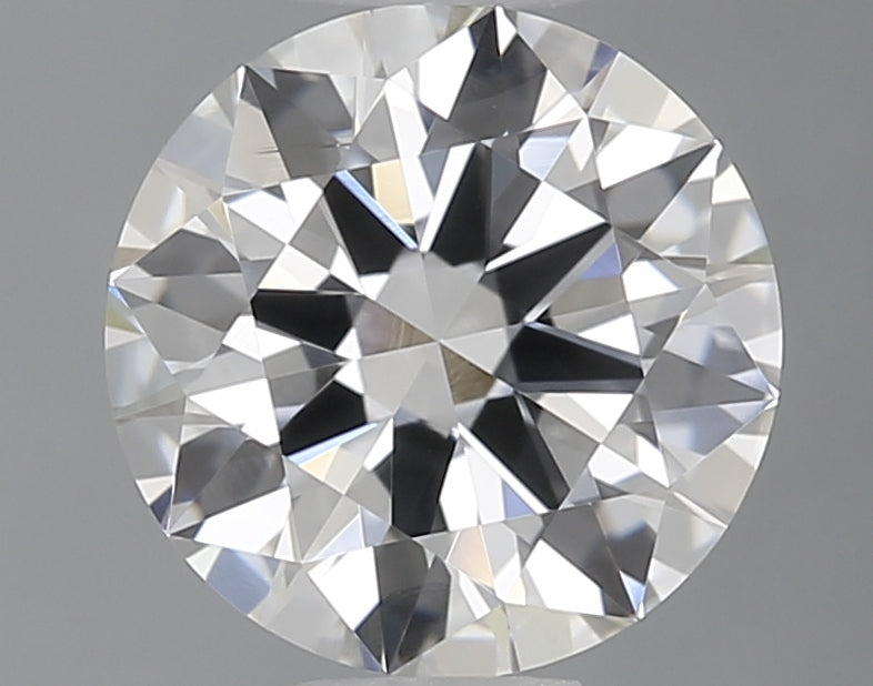 1.0 Carat Round Natural Diamond with  Cut Diamond in 14KT  view 1
