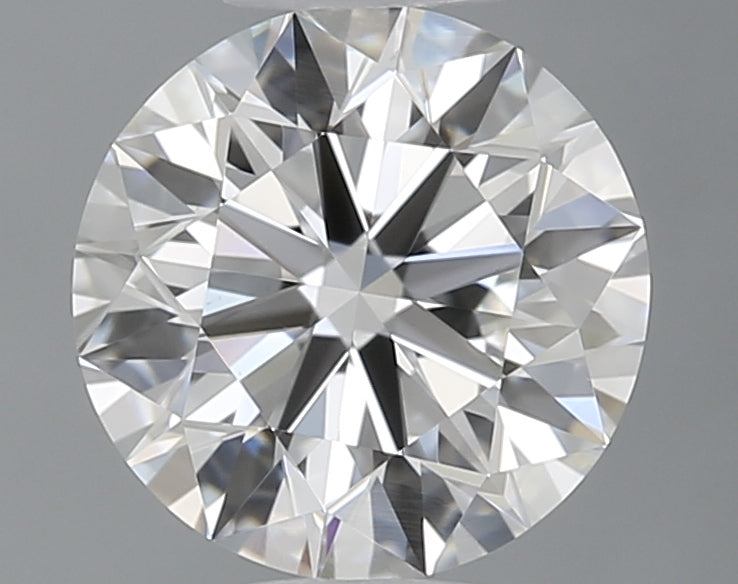 0.84 Carat Round Natural Diamond with  Cut Diamond in 14KT  view 1
