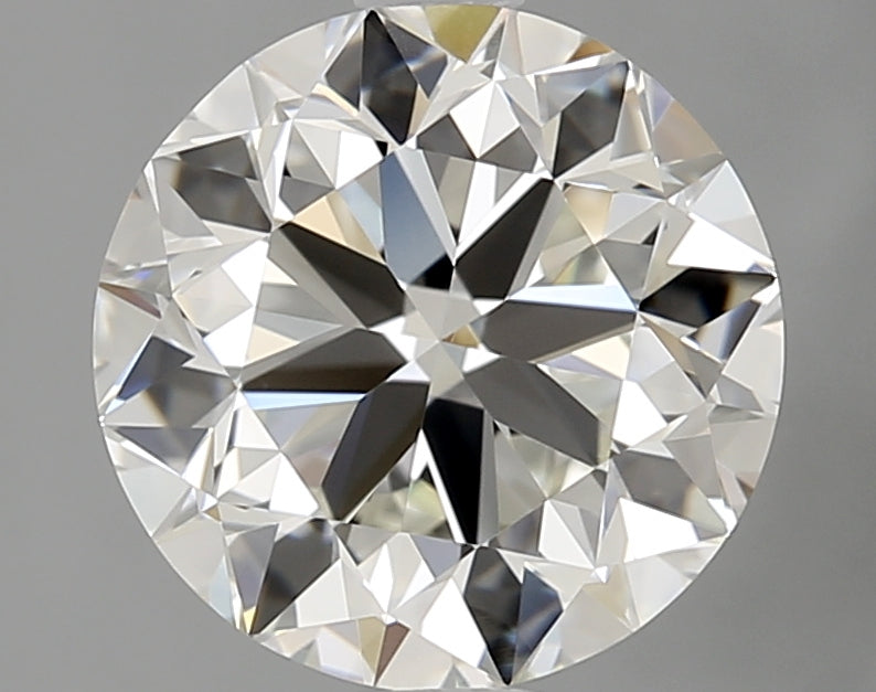 2.0 Carat Round Natural Diamond with  Cut Diamond in 14KT  view 1
