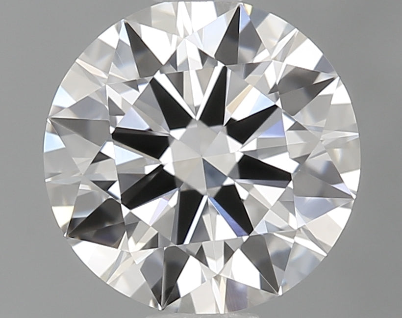 1.01 Carat Round Natural Diamond with  Cut Diamond in 14KT  view 1
