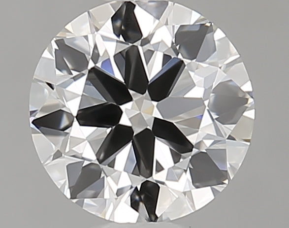 1.0 Carat Round Natural Diamond with  Cut Diamond in 14KT  view 1
