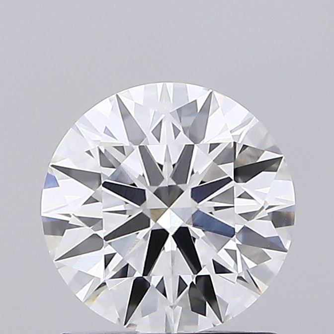 1.23 Carat Round Lab Diamond with  Cut Diamond in 14KT  view 1
