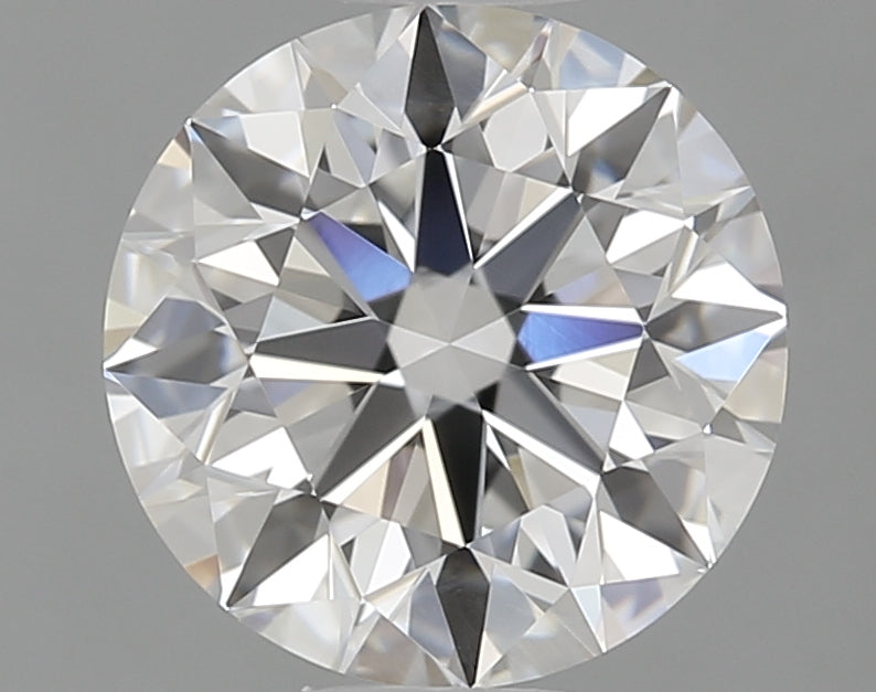 1.03 Carat Round Natural Diamond with  Cut Diamond in 14KT  view 1
