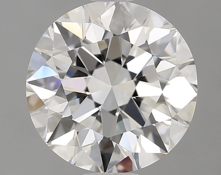 1.5 Carat Round Natural Diamond with  Cut Diamond in 14KT  view 1
