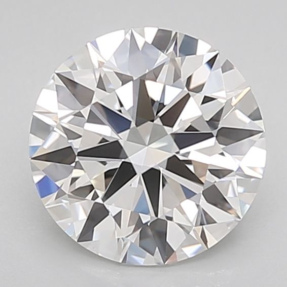 1.81 Carat Round Lab Diamond with  Cut Diamond in 14KT  view 1
