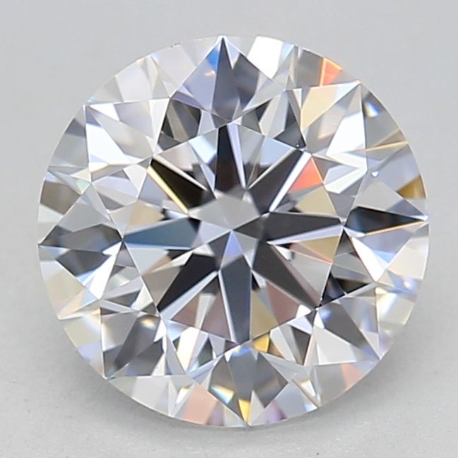 1.28 Carat Round Lab Diamond with  Cut Diamond in 14KT  view 1
