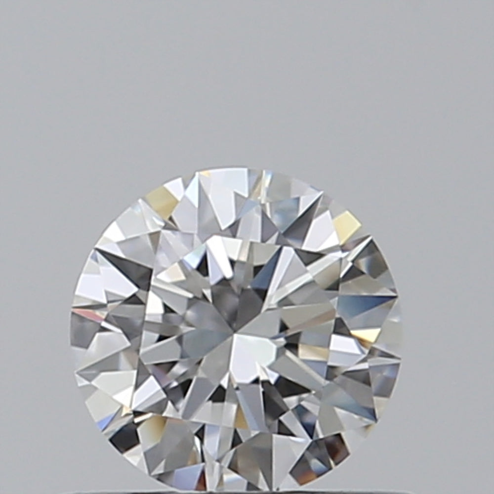 0.45 Carat Round Natural Diamond with  Cut Diamond in 14KT  view 1
