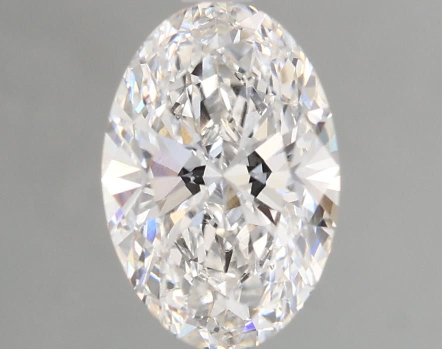 1.58 Carat Oval Lab Diamond with  Cut Diamond in 14KT  view 1
