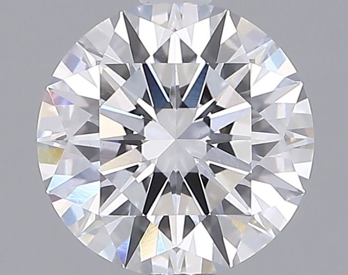 1.93 Carat Round Lab Diamond with  Cut Diamond in 14KT  view 1
