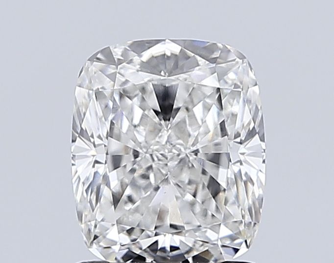 2.03 Carat Cushion Lab Diamond with  Cut Diamond in 14KT  view 1
