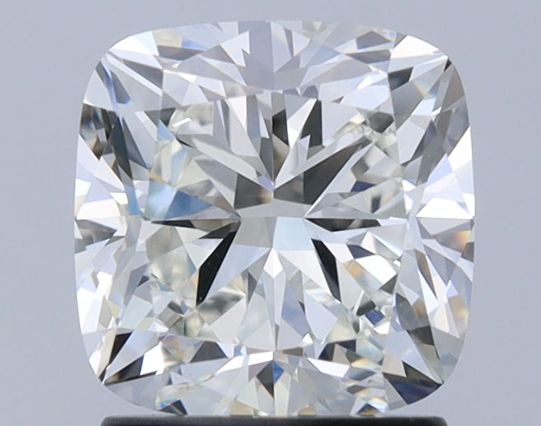 1.8 Carat Cushion Natural Diamond with  Cut Diamond in 14KT  view 1
