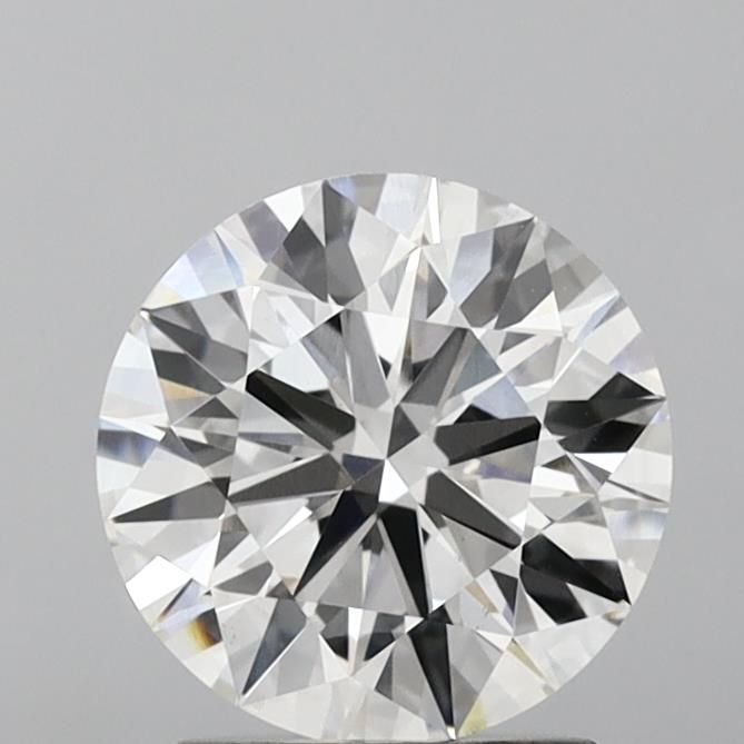 2.38 Carat Round Lab Diamond with  Cut Diamond in 14KT  view 1
