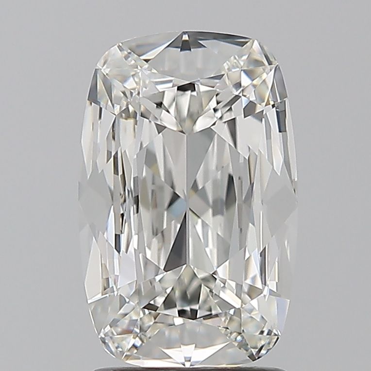 1.4 Carat CUSHION Natural Diamond with  Cut Diamond in 14KT  view 1
