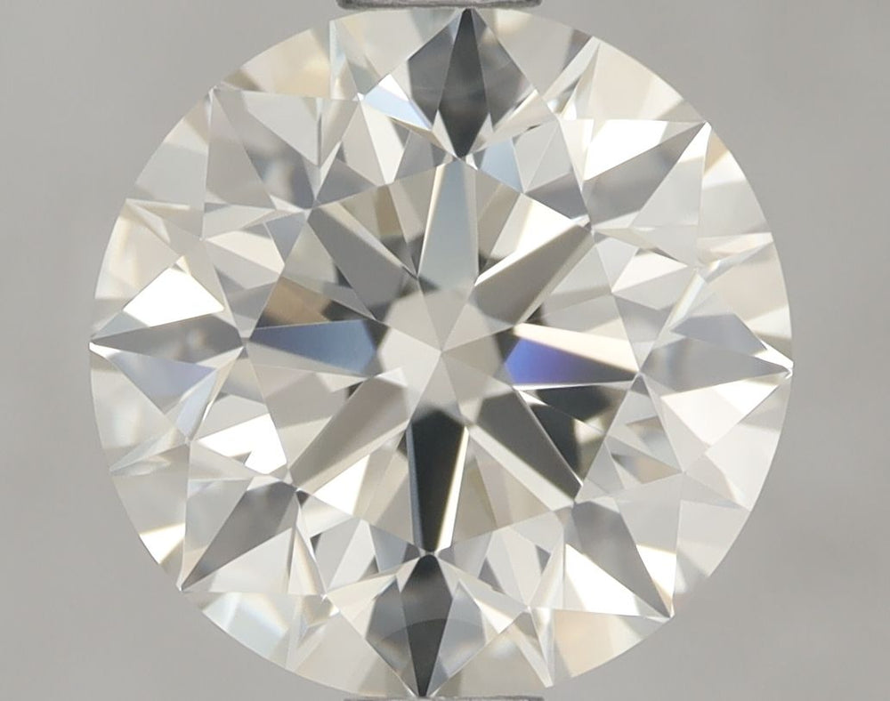 1.5 Carat Round Natural Diamond with  Cut Diamond in 14KT  view 1
