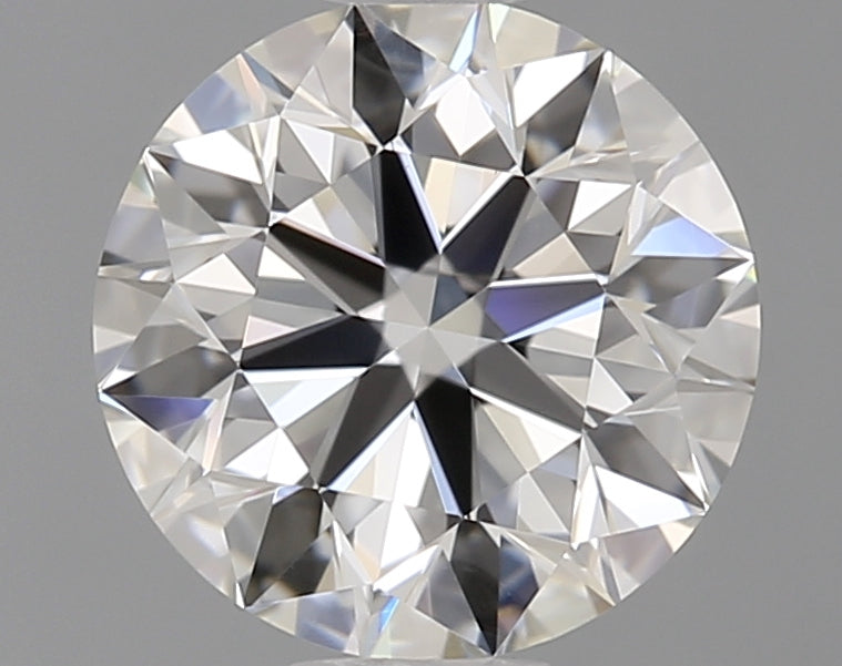 0.81 Carat Round Natural Diamond with  Cut Diamond in 14KT  view 1
