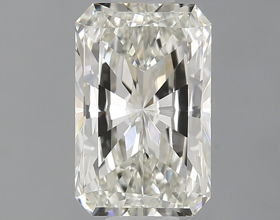 1.01 Carat Radiant Natural Diamond with  Cut Diamond in 14KT  view 1

