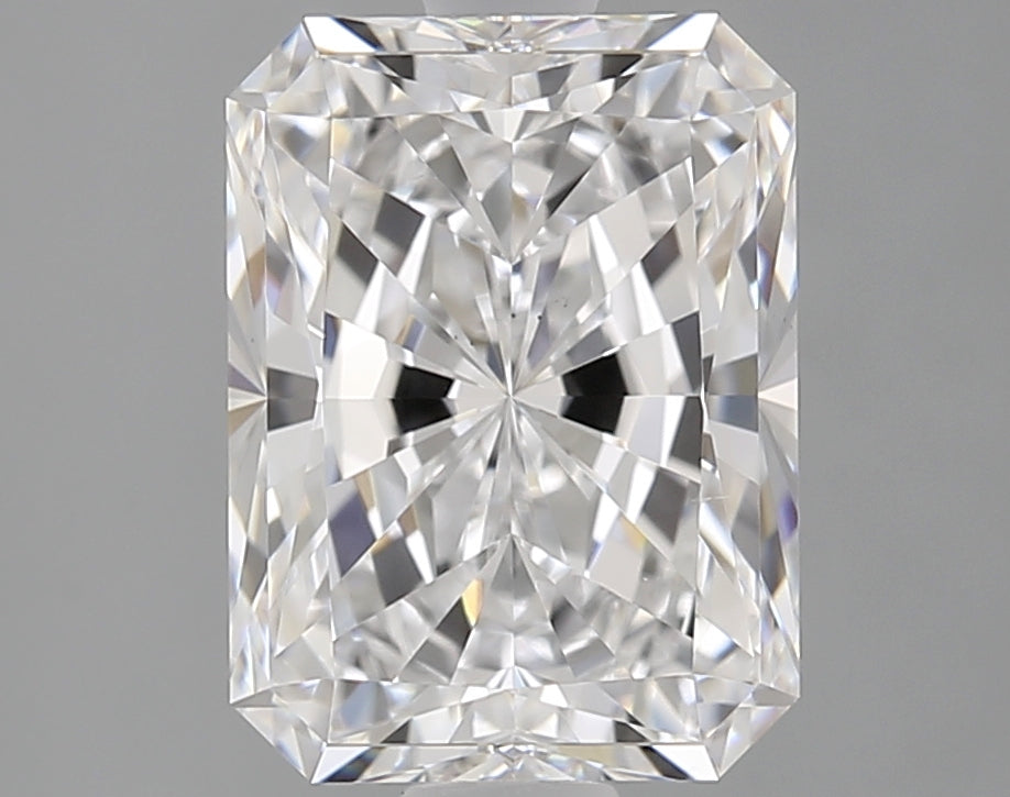 2.01 Carat Radiant Natural Diamond with  Cut Diamond in 14KT  view 1
