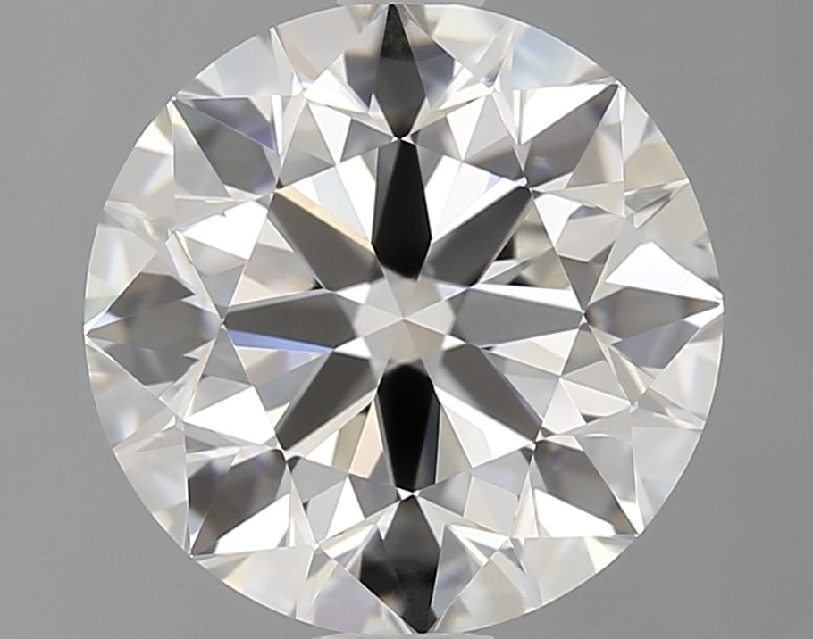 1.8 Carat Round Natural Diamond with  Cut Diamond in 14KT  view 1
