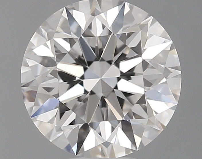 0.7 Carat Round Natural Diamond with  Cut Diamond in 14KT  view 1
