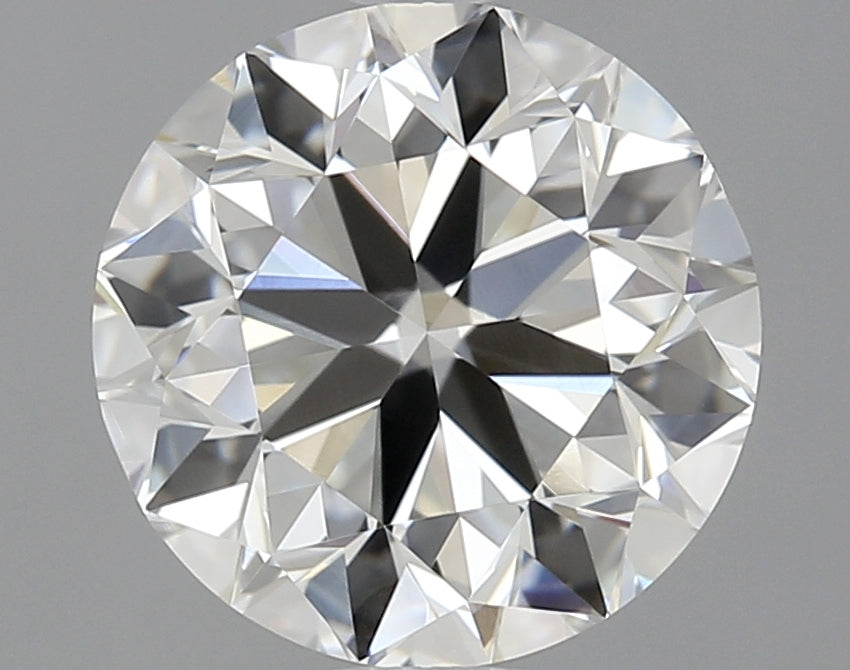 2.0 Carat Round Natural Diamond with  Cut Diamond in 14KT  view 1
