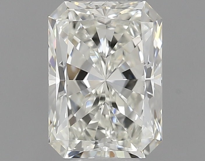 0.57 Carat Radiant Natural Diamond with  Cut Diamond in 14KT  view 1
