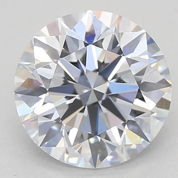 1.39 Carat Round Lab Diamond with  Cut Diamond in 14KT  view 1

