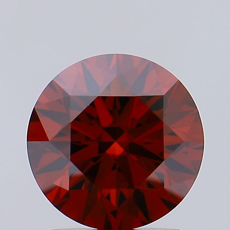 1.5 Carat Round Lab Diamond with  Cut Diamond in 14KT  view 1
