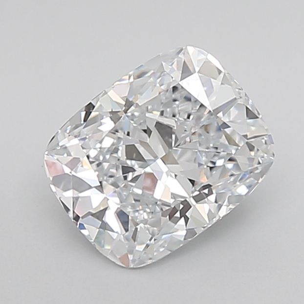 1.5 Carat Cushion Lab Diamond with  Cut Diamond in 14KT  view 1
