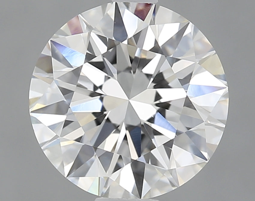 1.5 Carat Round Natural Diamond with  Cut Diamond in 14KT  view 1
