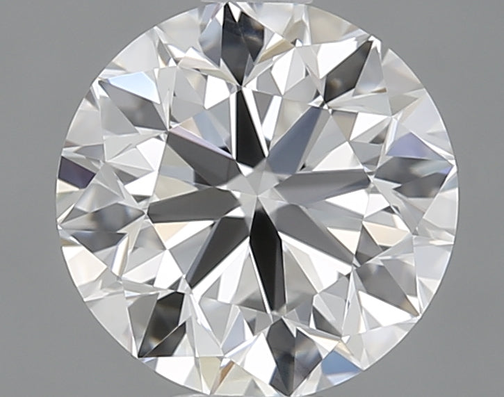 1.0 Carat Round Natural Diamond with  Cut Diamond in 14KT  view 1
