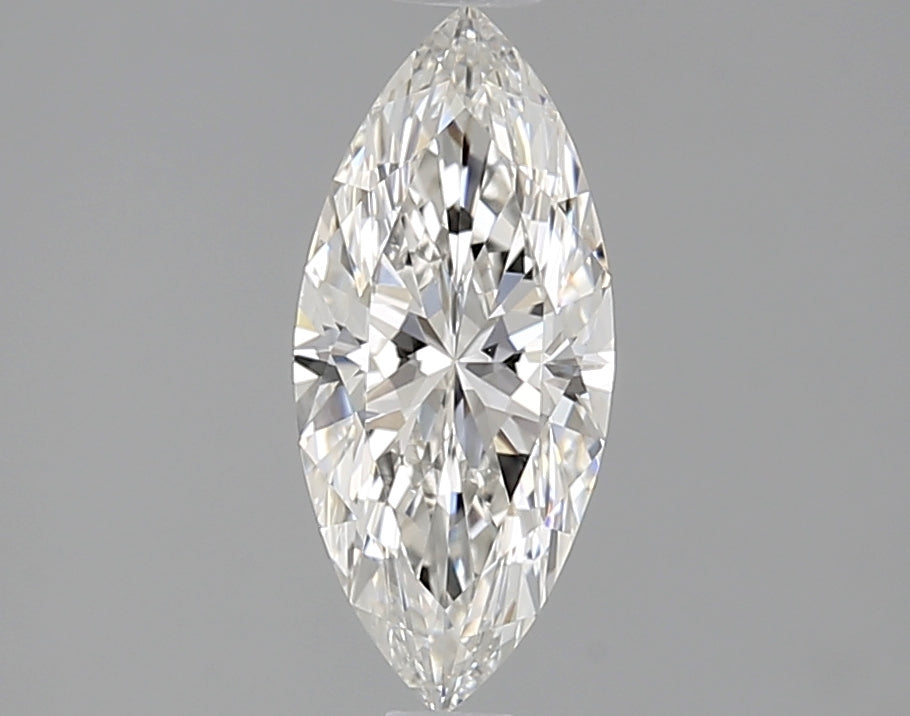 1.0 Carat Marquise Natural Diamond with  Cut Diamond in 14KT  view 1
