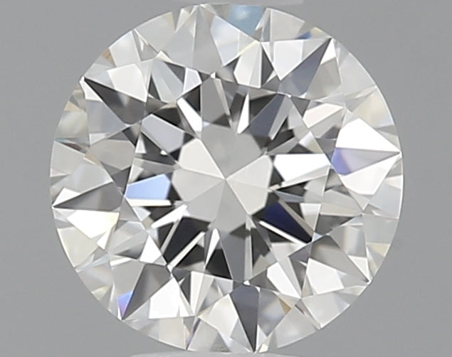 0.51 Carat Round Natural Diamond with  Cut Diamond in 14KT  view 1
