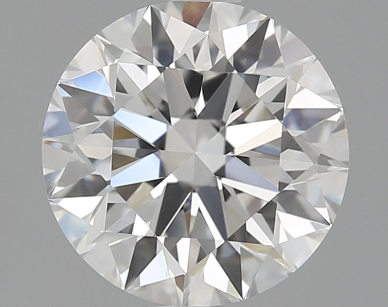 1.3 Carat Round Natural Diamond with  Cut Diamond in 14KT  view 1
